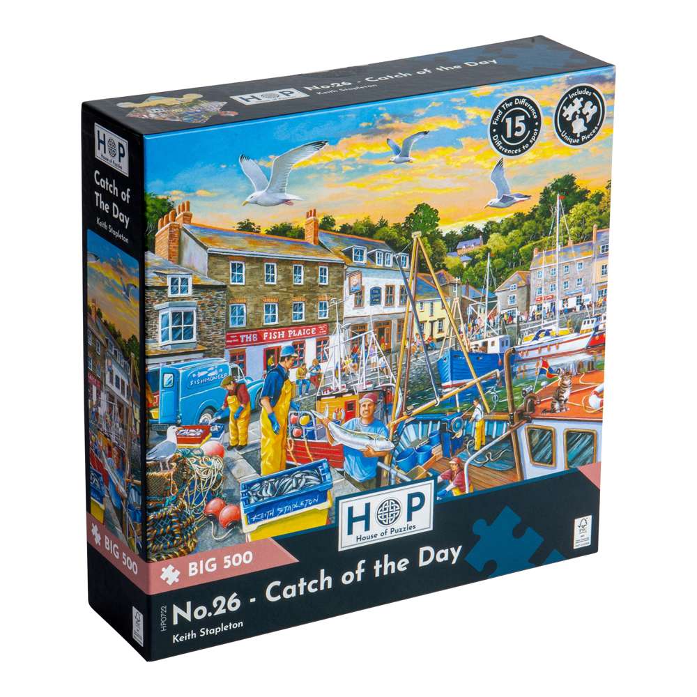Catch of the Day BIG 500 Puzzle