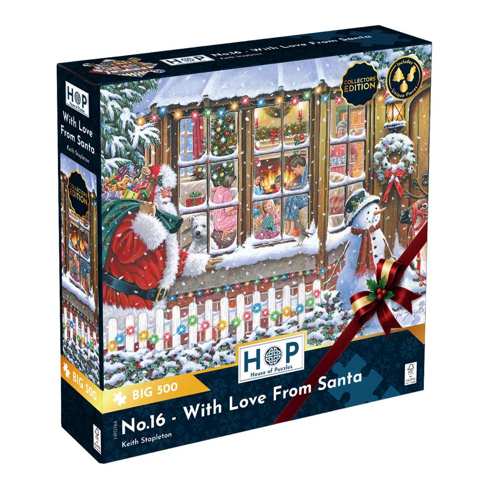 No.16 - With Love From Santa BIG 500 Puzzle