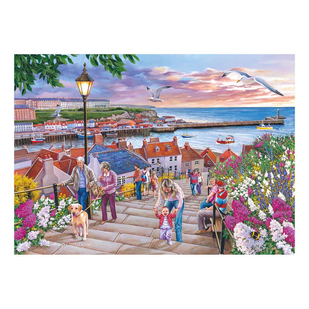 199 Steps Whitby Puzzle Tube - 150 Piece