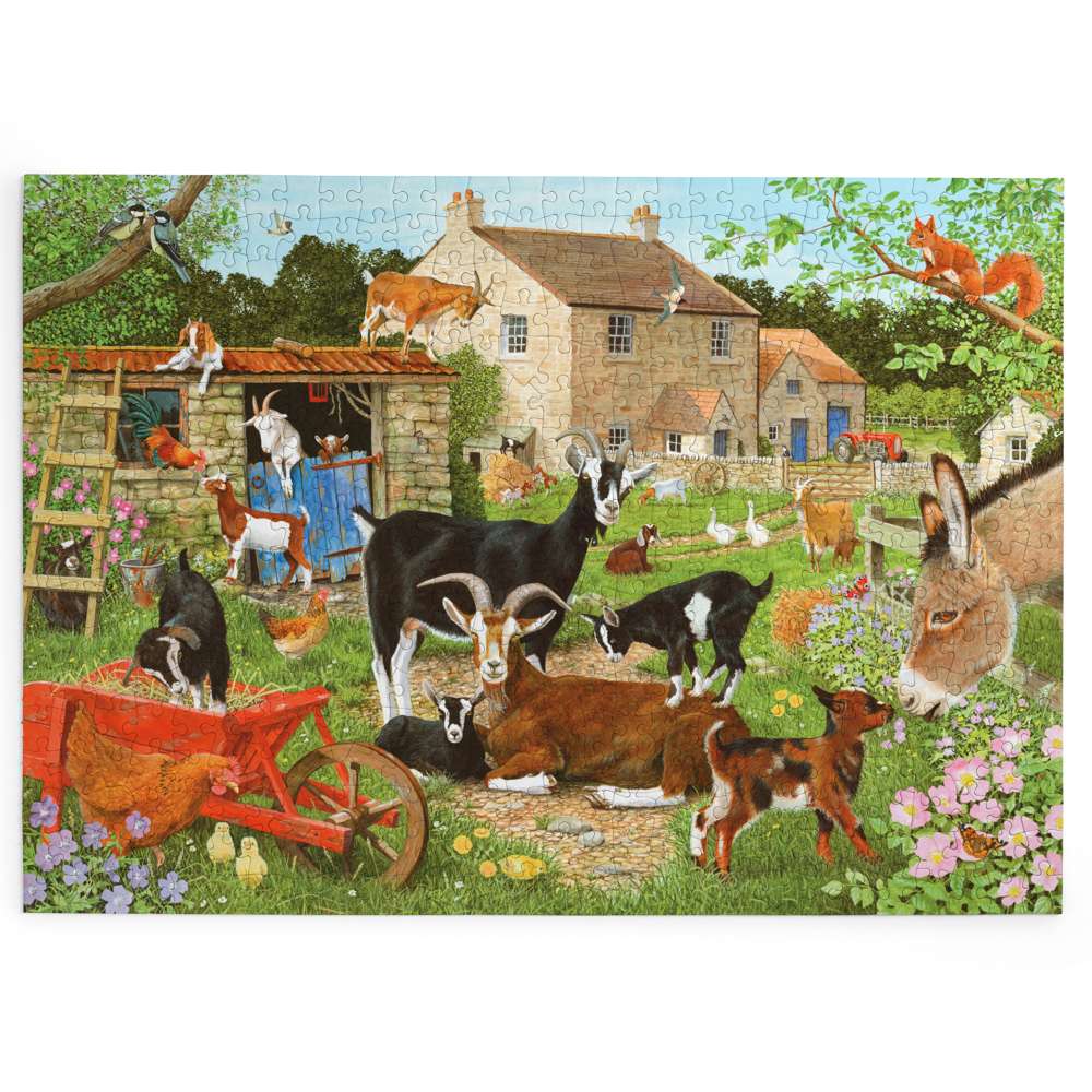 Nanny; Billy & the Kids BIG 500 Puzzle - Damaged Box