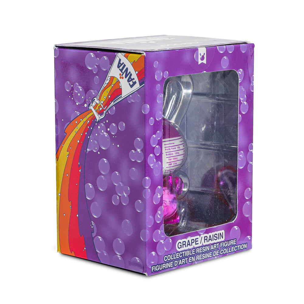 Kidrobot & Fanta® 3" Fanta Grape Resin Dunny Art Figure - SOLD OUT!