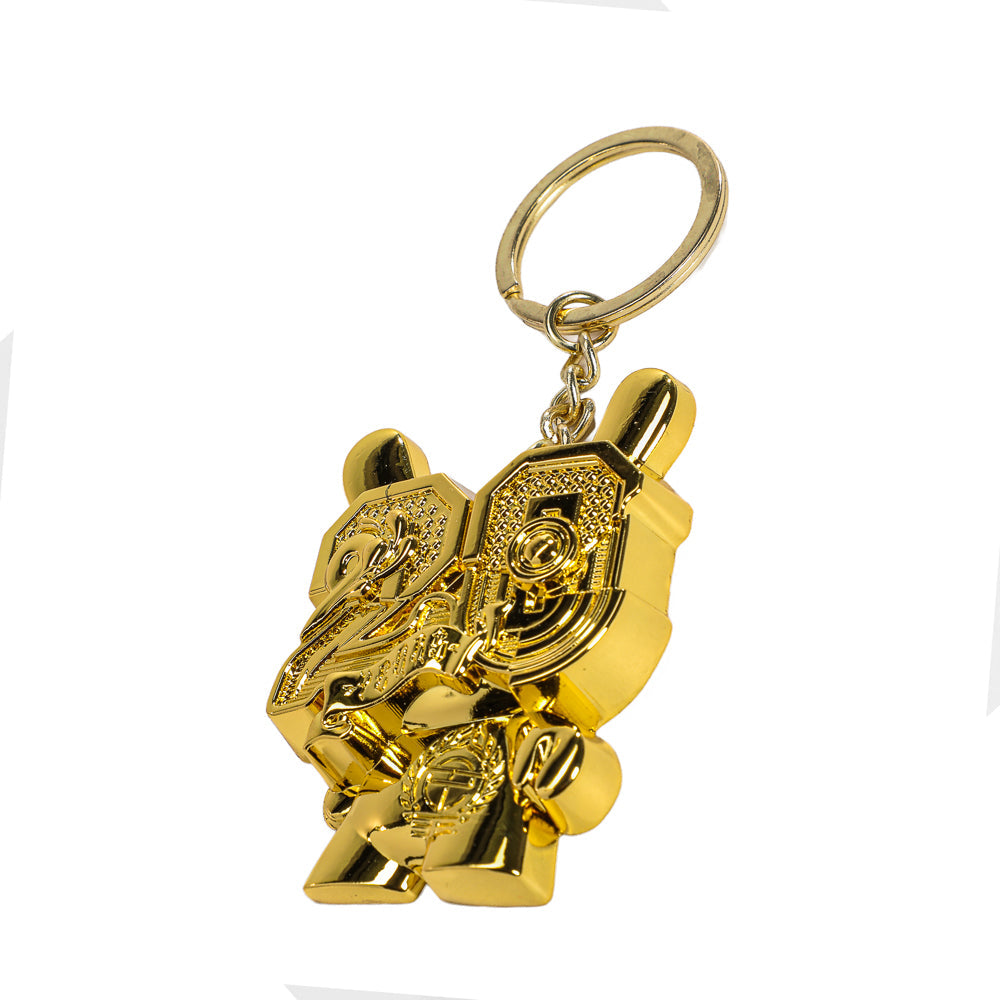 2024 CON EXCLUSIVE: 20th Anniversary Solid Metal Dunny Keychain - "Goldchrome" by Tristan Eaton (Limited Edition of 200)