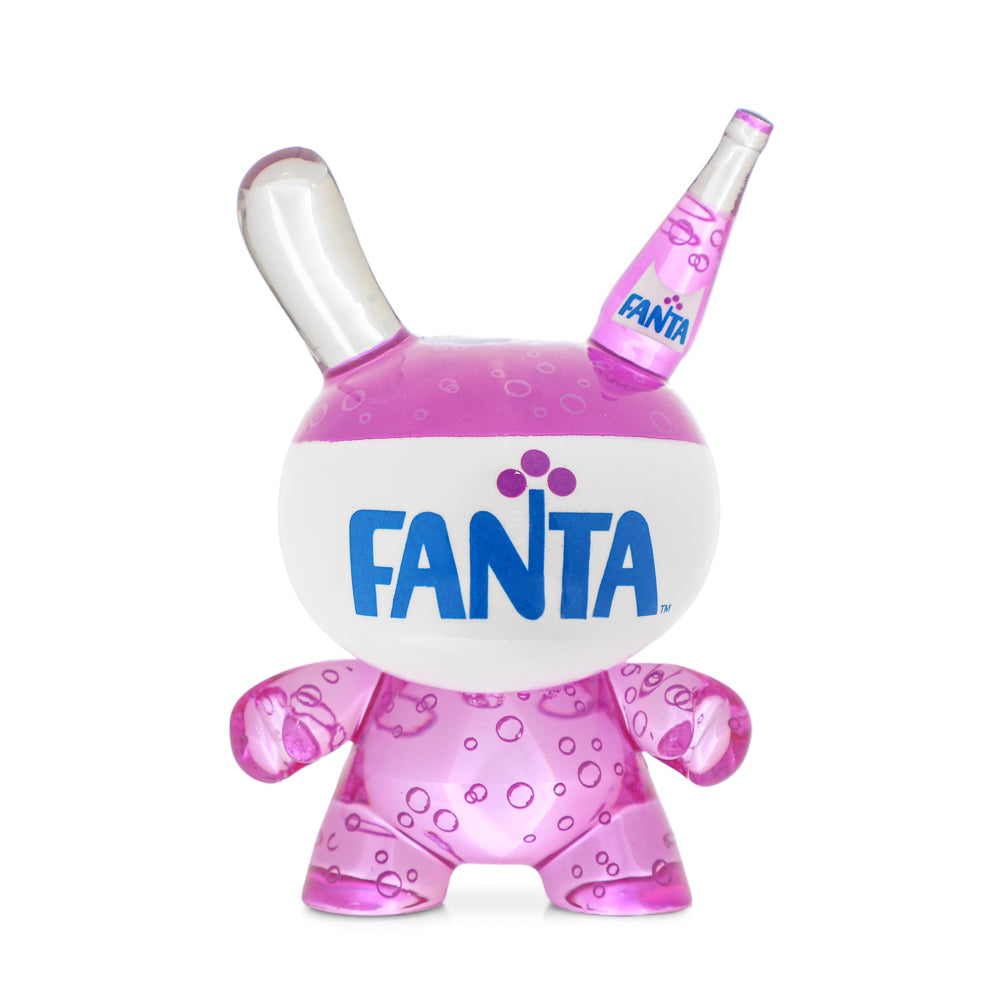 Kidrobot & Fanta® 3" Fanta Grape Resin Dunny Art Figure - SOLD OUT!