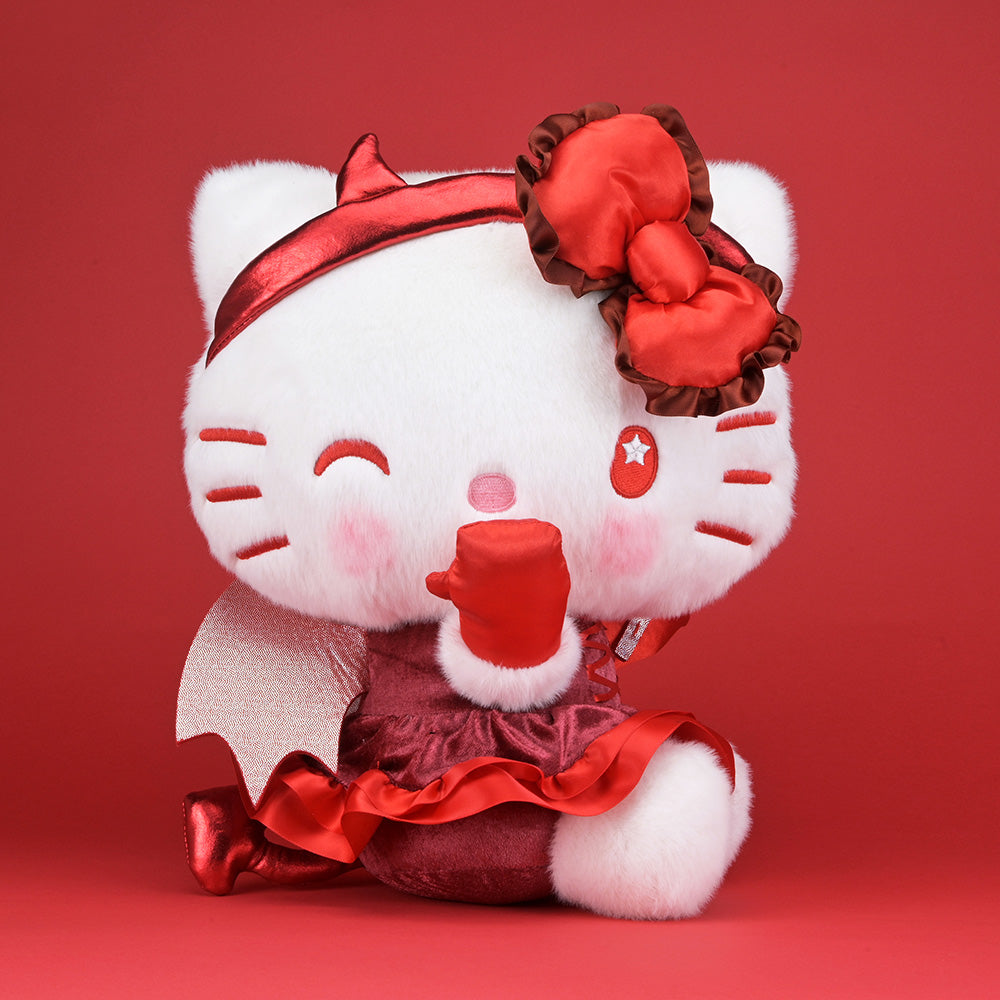 2026 CON EXCLUSIVE: Hello Kitty® Devilishly Cute Large Plush (Limited Edition of 500)  - SOLD OUT!