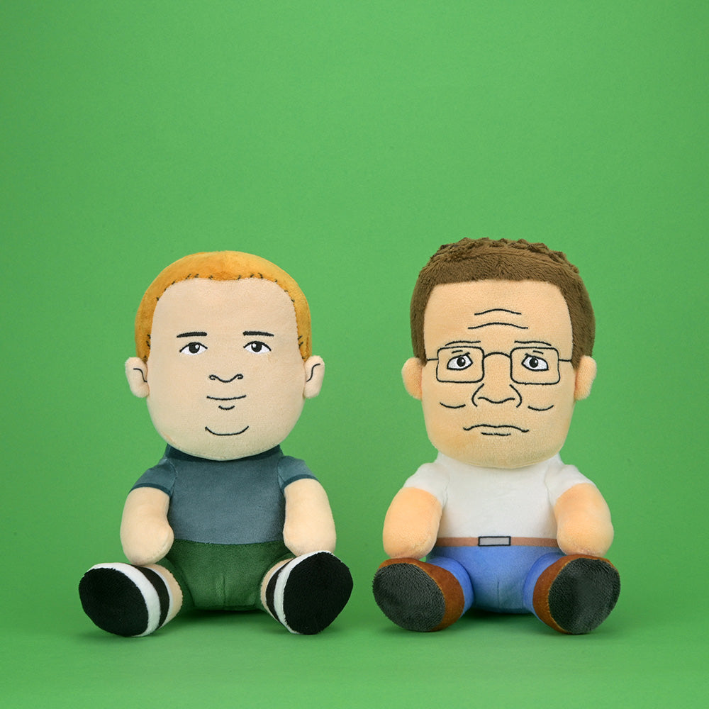 King of the Hill - Hank and Bobby Phunny Plush Bundle 2-Pack