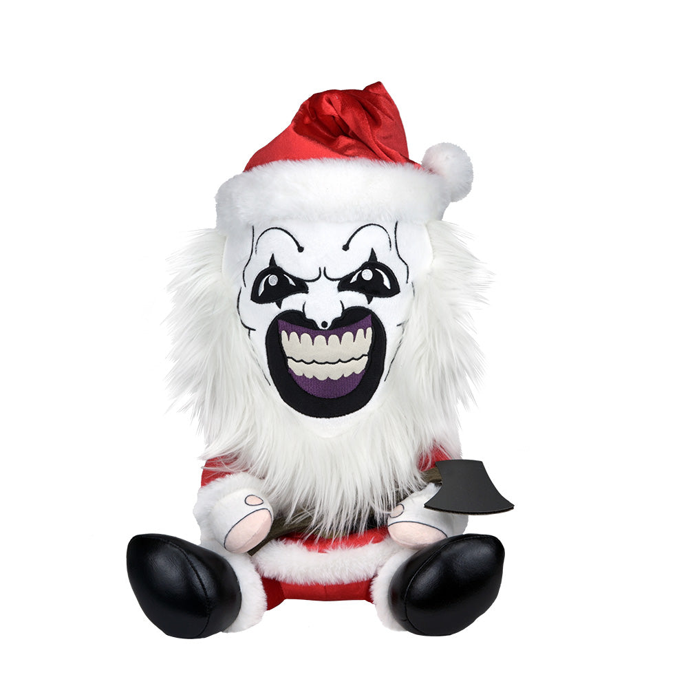 Terrifier 3 - Bloody & Santa Suit Art the Clown Large Plush Bundle