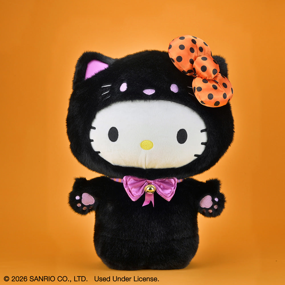 2026 CON EXCLUSIVE: Hello Kitty® Black Cat Large Plush (Limited Edition of 300) (PRE-ORDER)