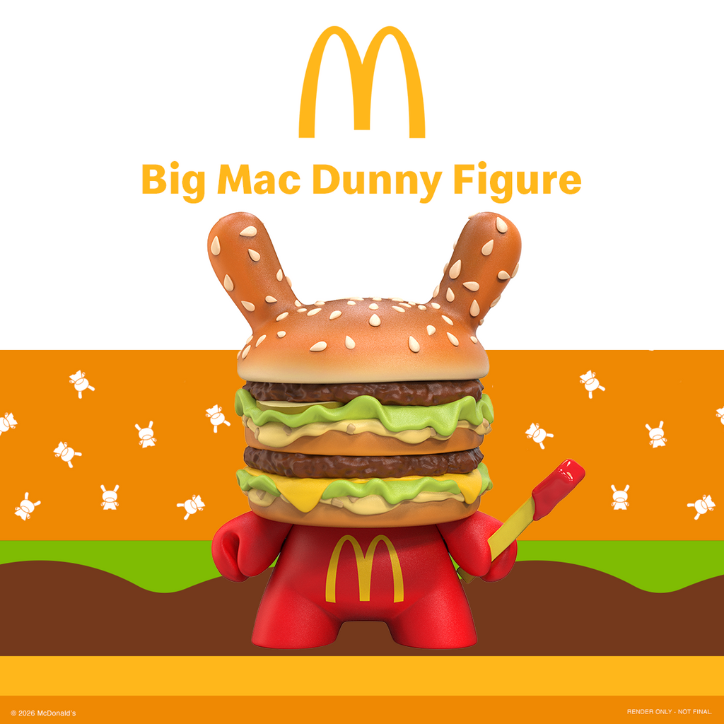 McDonald's Big Mac 8" Vinyl Dunny Art Figure (PRE-ORDER)