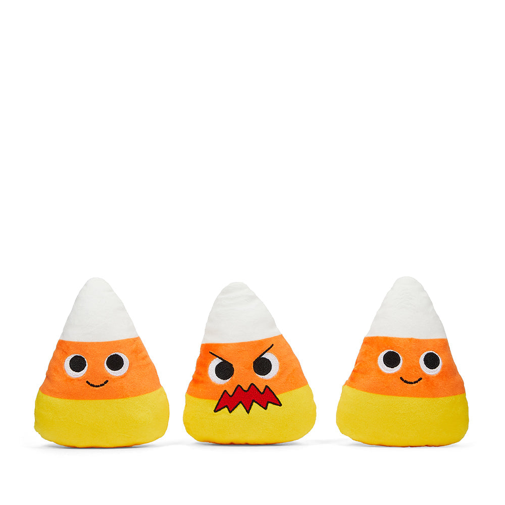 Yummy World Jack O'Lantern Interactive Pumpkin Plush with Candy Corns