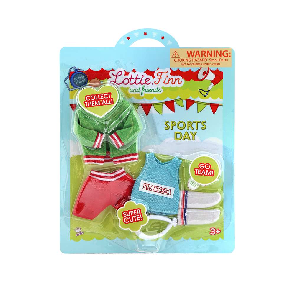 Lottie Doll Sports Day Outfit - Dolls Clothes & Accessories, Kids Toys & Gifts