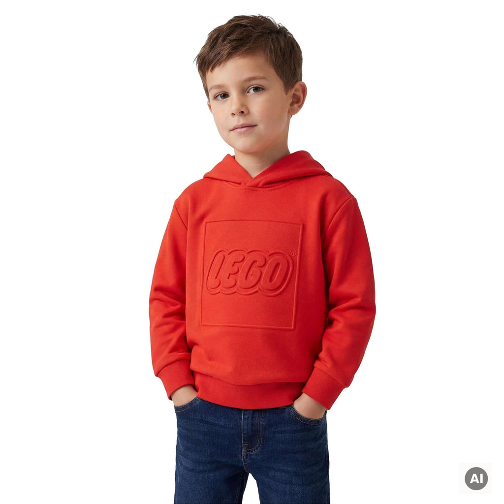 LEGO® Kids Hooded Sweatshirt - Red
