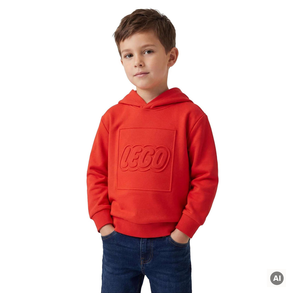 LEGO® Kids Hooded Sweatshirt - Red