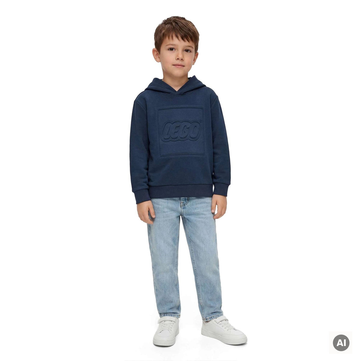 LEGO® Kids Hooded Sweatshirt - Navy