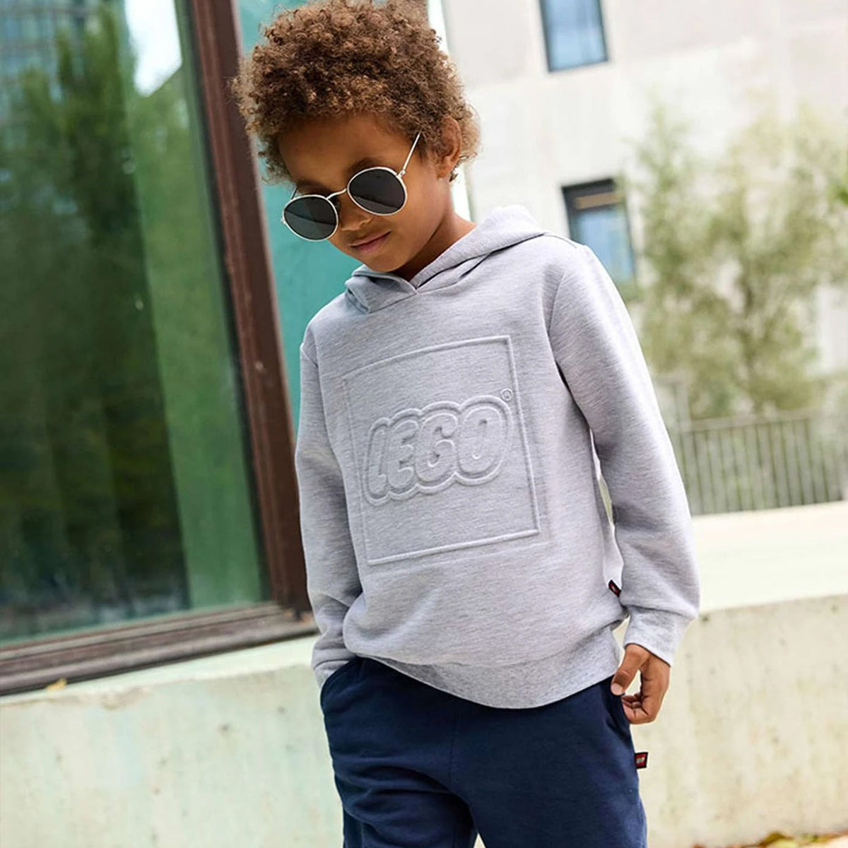 LEGO® Kids Hooded Sweatshirt - Grey
