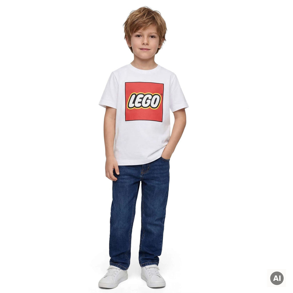 LEGO® Kids Logo Tee - White