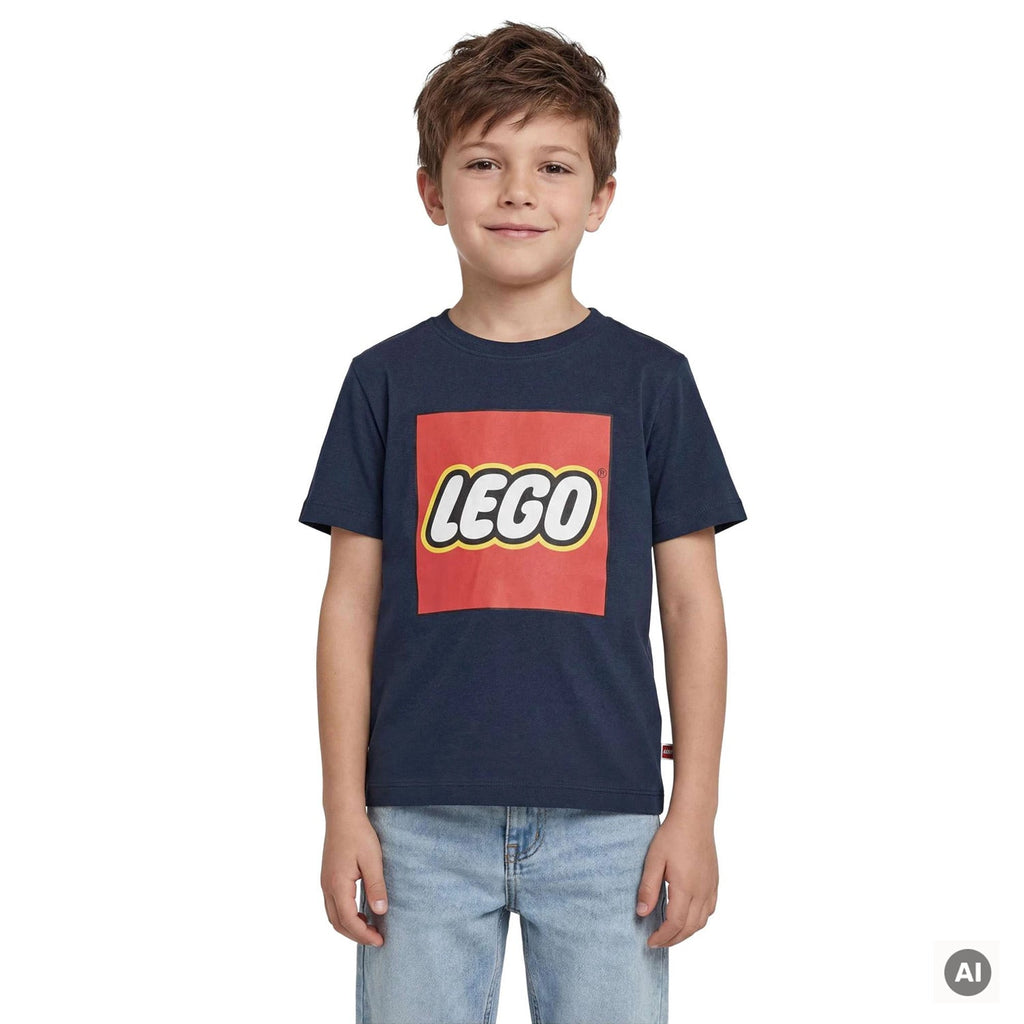 LEGO® Kids Logo Tee - Navy