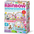 KidzMaker - Glitter Rainbow Snow Domes