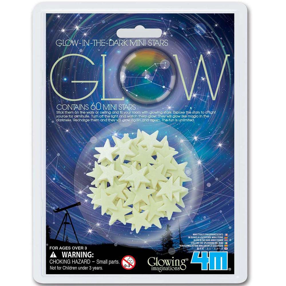 Glow-In-The-Dark Mini Stars