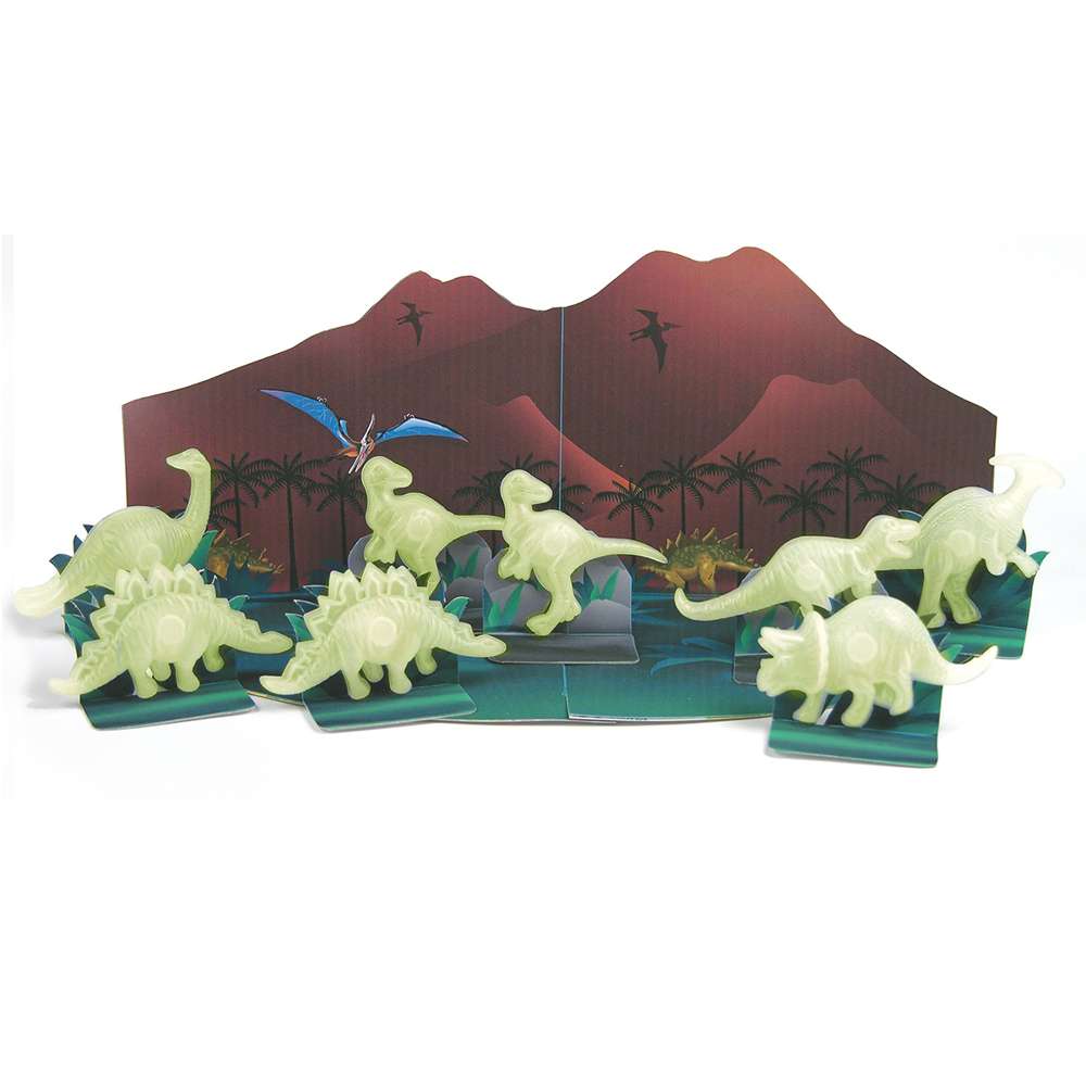 Glow-In-The-Dark 3D Dinosaur