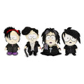 South Park Goth Kids 13" Plush with Sound 4-Pack Bundle