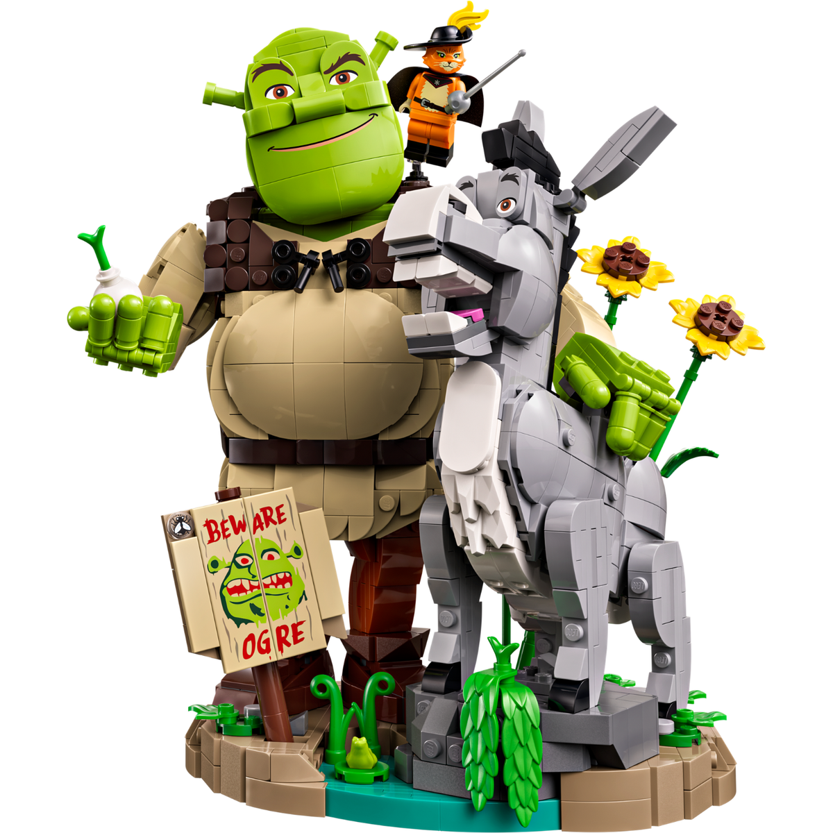 LEGO® Shrek: Shrek, Donkey & Puss in Boots