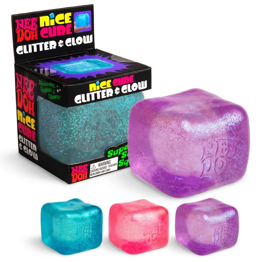 Glitter & Glow Nice Cube Needoh - Damaged Box
