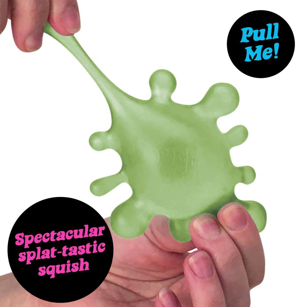 NeeDoh Sploot Splat Super Solid Squish Stretchy Sensory Fidget Toy