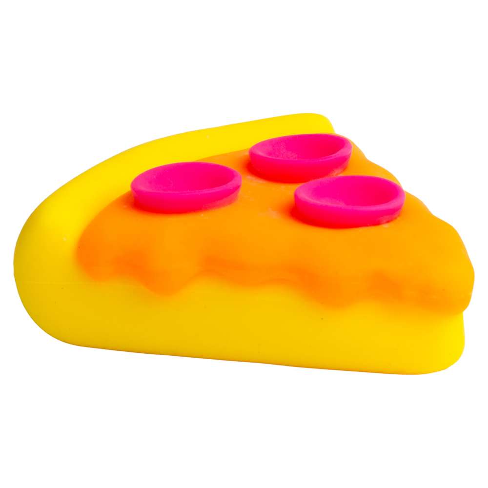 NeeDoh Squeezza - Pizza Squishy with Cheese, Sensory Fidget Toys for Kids