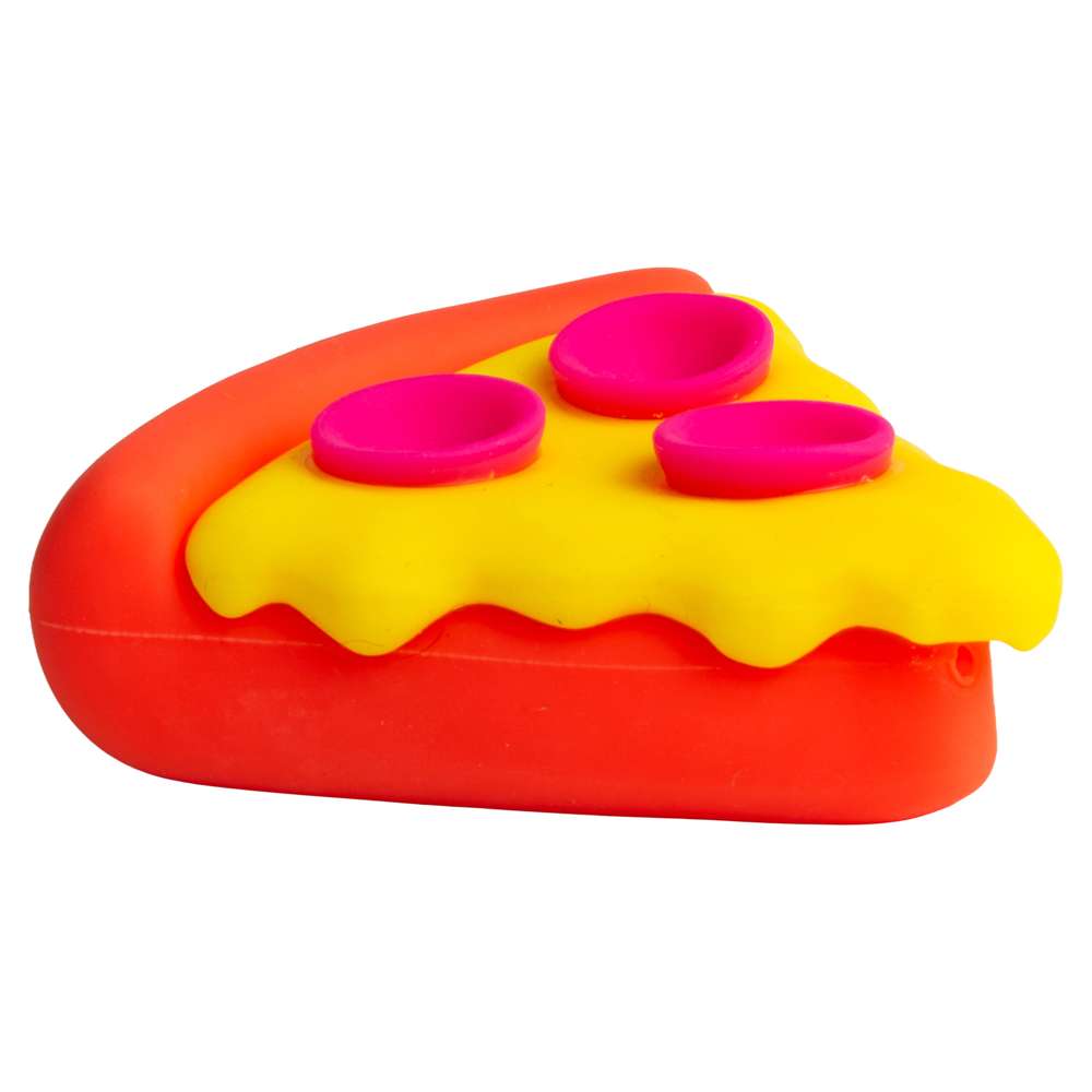 NeeDoh Squeezza - Pizza Squishy with Cheese, Sensory Fidget Toys for Kids