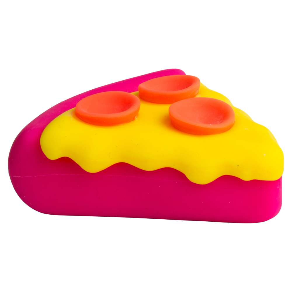 NeeDoh Squeezza - Pizza Squishy with Cheese, Sensory Fidget Toys for Kids