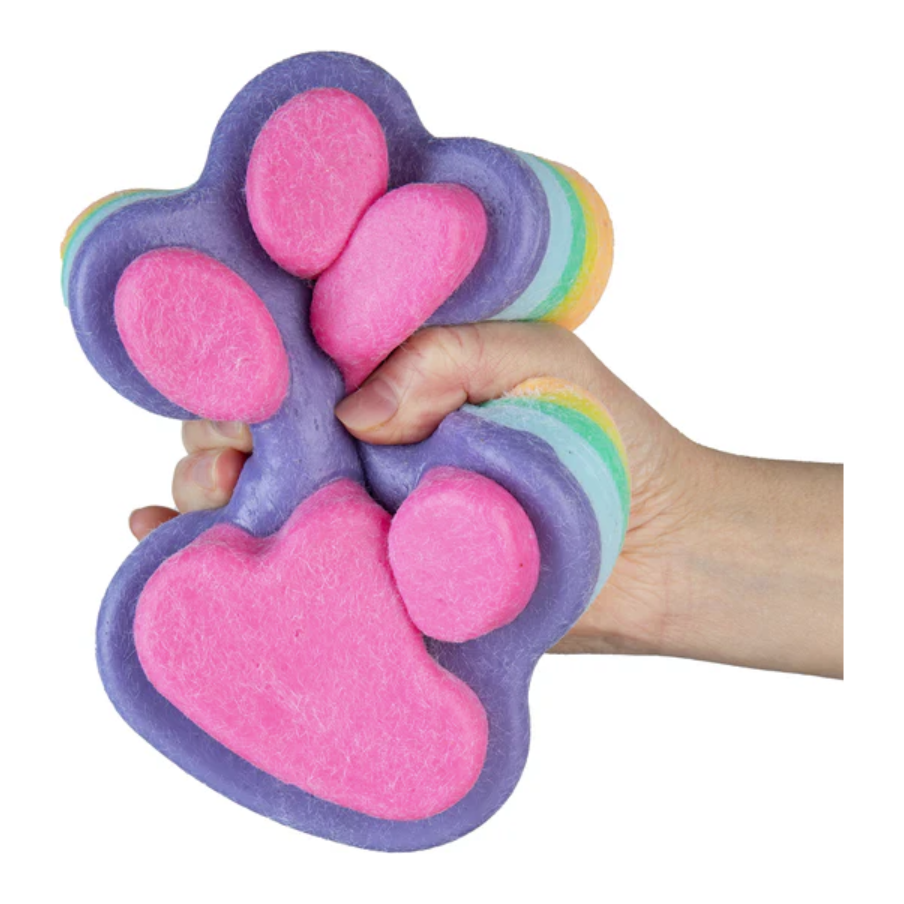 ORB Curiosities Jumbo Paw Taba Squishy Sensory Toy - COLORS MAY VARY