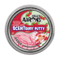 Crazy Aarons Strawberry Shortcake Mini 2 Inch Scentsory Thinking Putty Tin