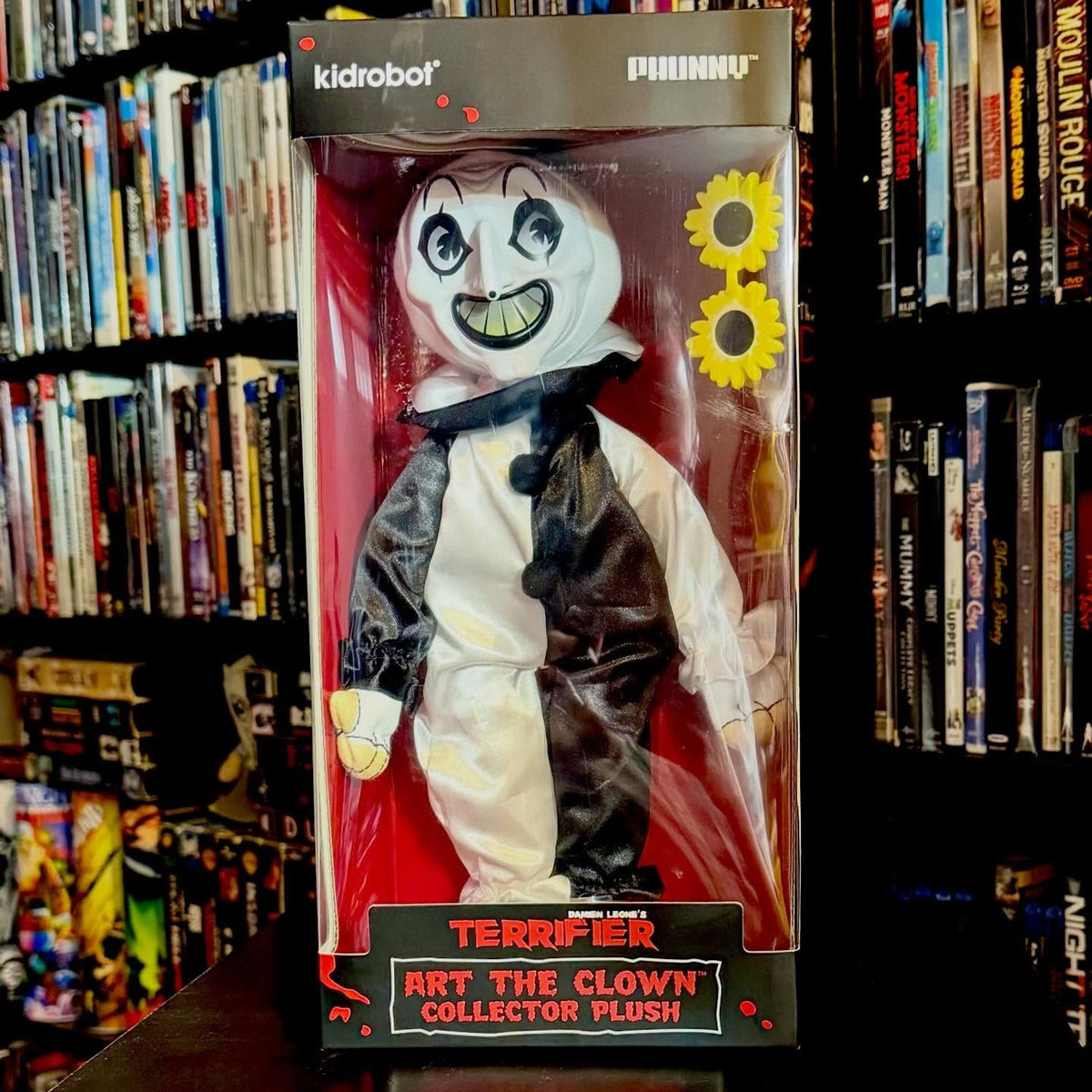 Terrifier 2 - Art the Clown with Glasses Vinyl Face Phunny