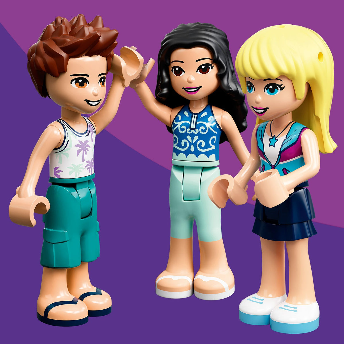 LEGO® Friends™ Forest Camper Van and Sailboat