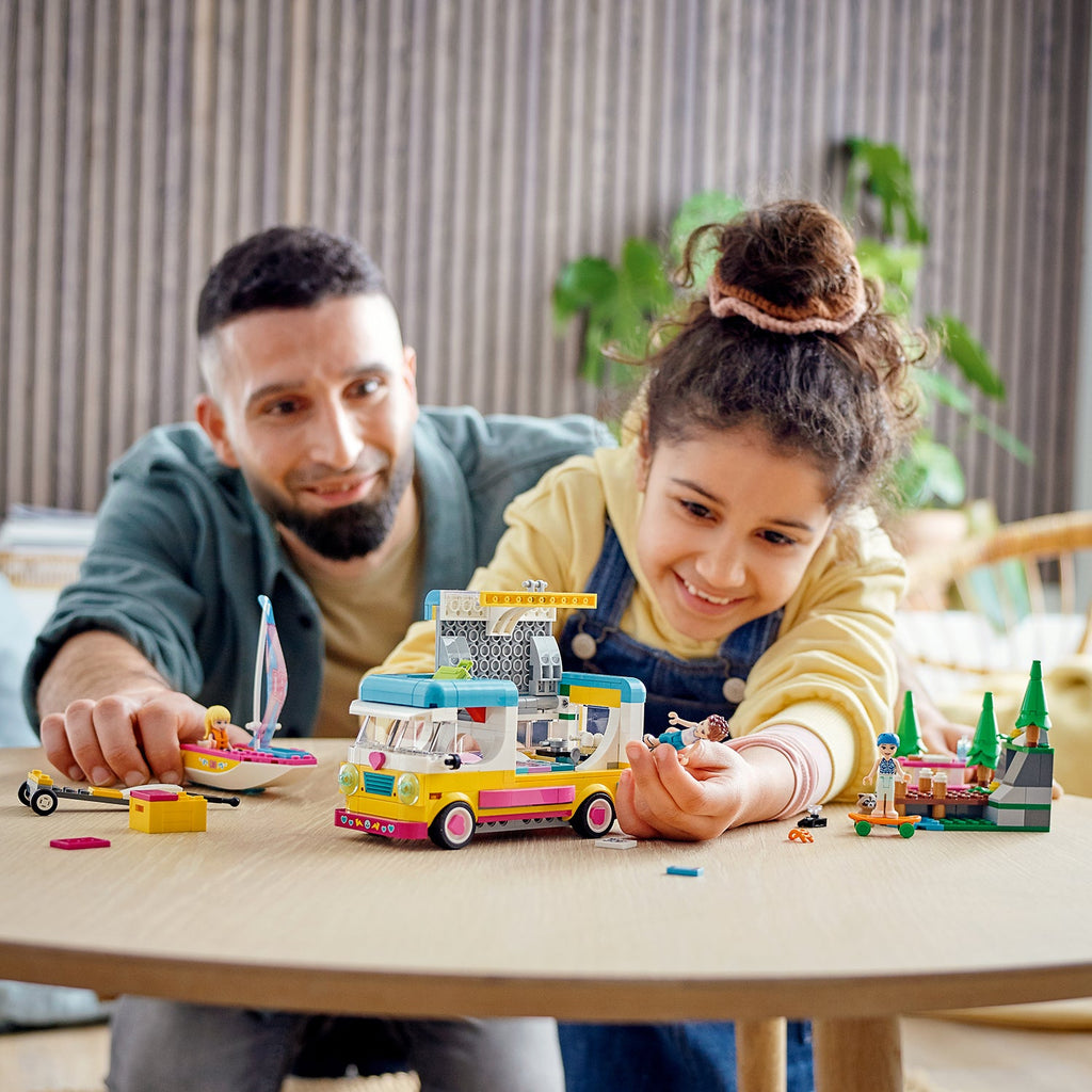 LEGO® Friends™ Forest Camper Van and Sailboat