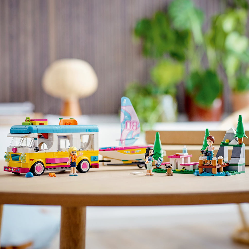 LEGO® Friends™ Forest Camper Van and Sailboat