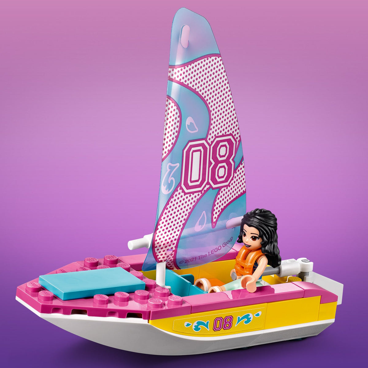 LEGO® Friends™ Forest Camper Van and Sailboat