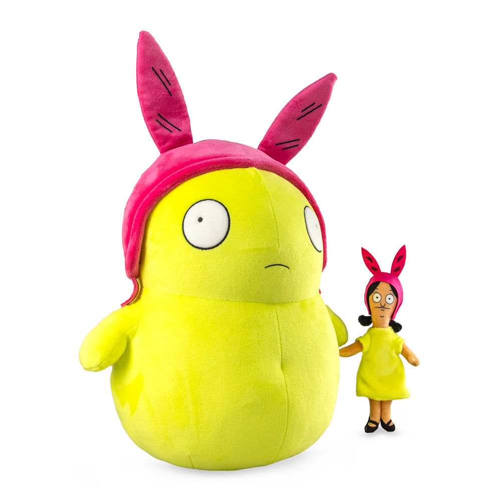 Bob's Burgers Louise & Kuchi Kopi 16" HugMe Plush with Shake Action