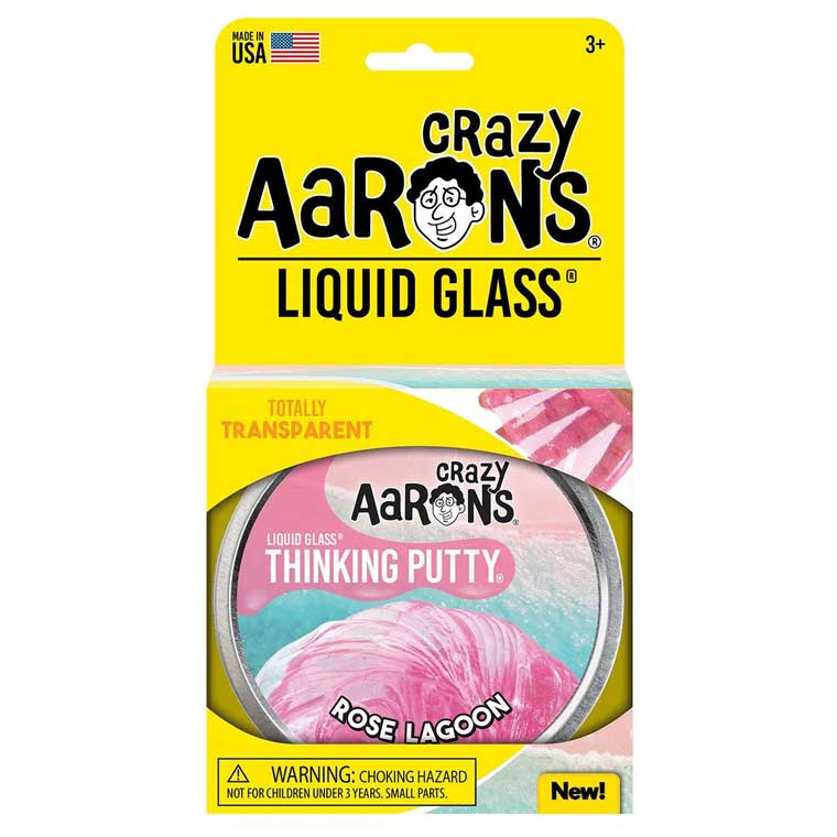 Crazy Aarons Rose Lagoon Full Size 4 Inch Thinking Putty Tin
