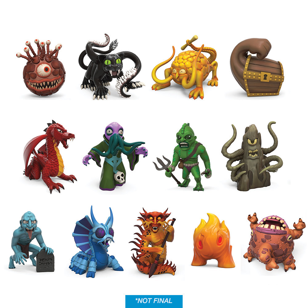 Dungeons & Dragons® Monsters 3" Vinyl Mini Series 1 by Kidrobot
