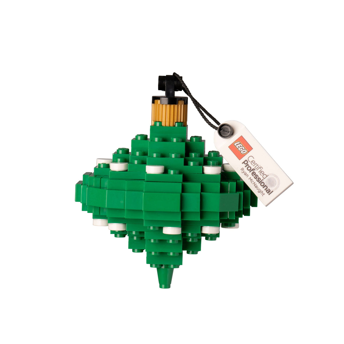 Jingle Bricks: 'Mistletoe Green' Bauble