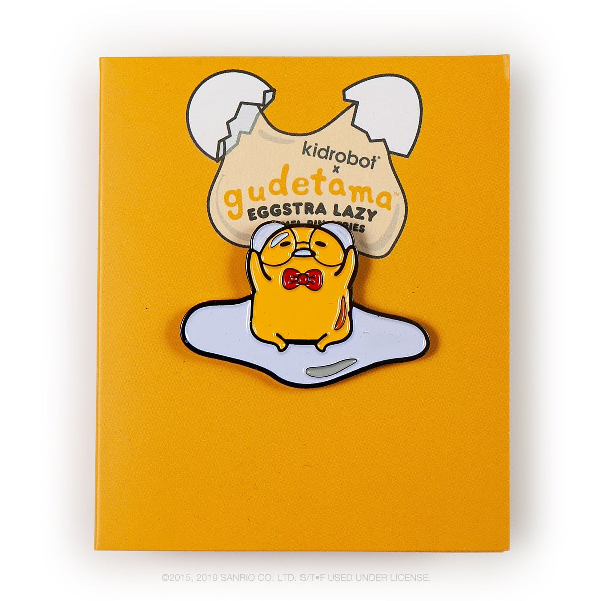 Gudetama Eggstra Lazy Enamel Pin Series by Kidrobot x Sanrio