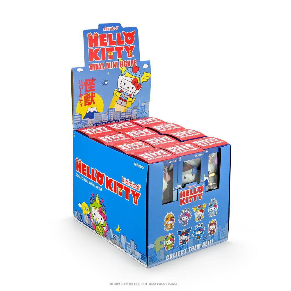 Hello Kitty® Kaiju Monsters 3" Collectible Vinyl Figures by Kidrobot