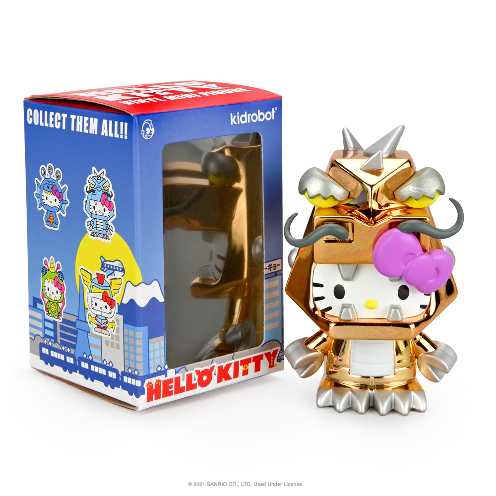Hello Kitty® Kaiju Monsters 3" Collectible Vinyl Figures by Kidrobot