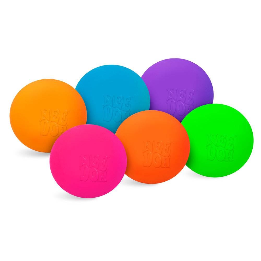 NeeDoh Teenie Classic Groovy Mini Squishy Stress Relief Fidget Toy 3 Pack