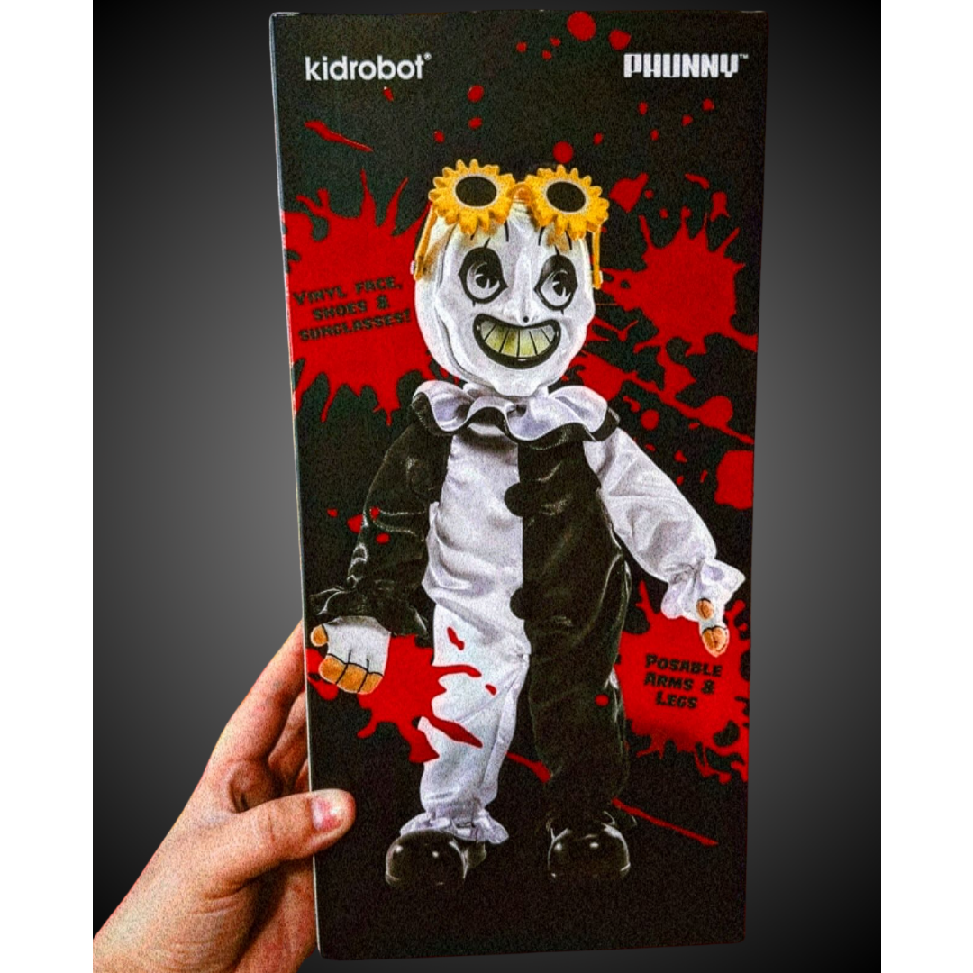 Terrifier 2 - Art the Clown with Glasses Vinyl Face Phunny