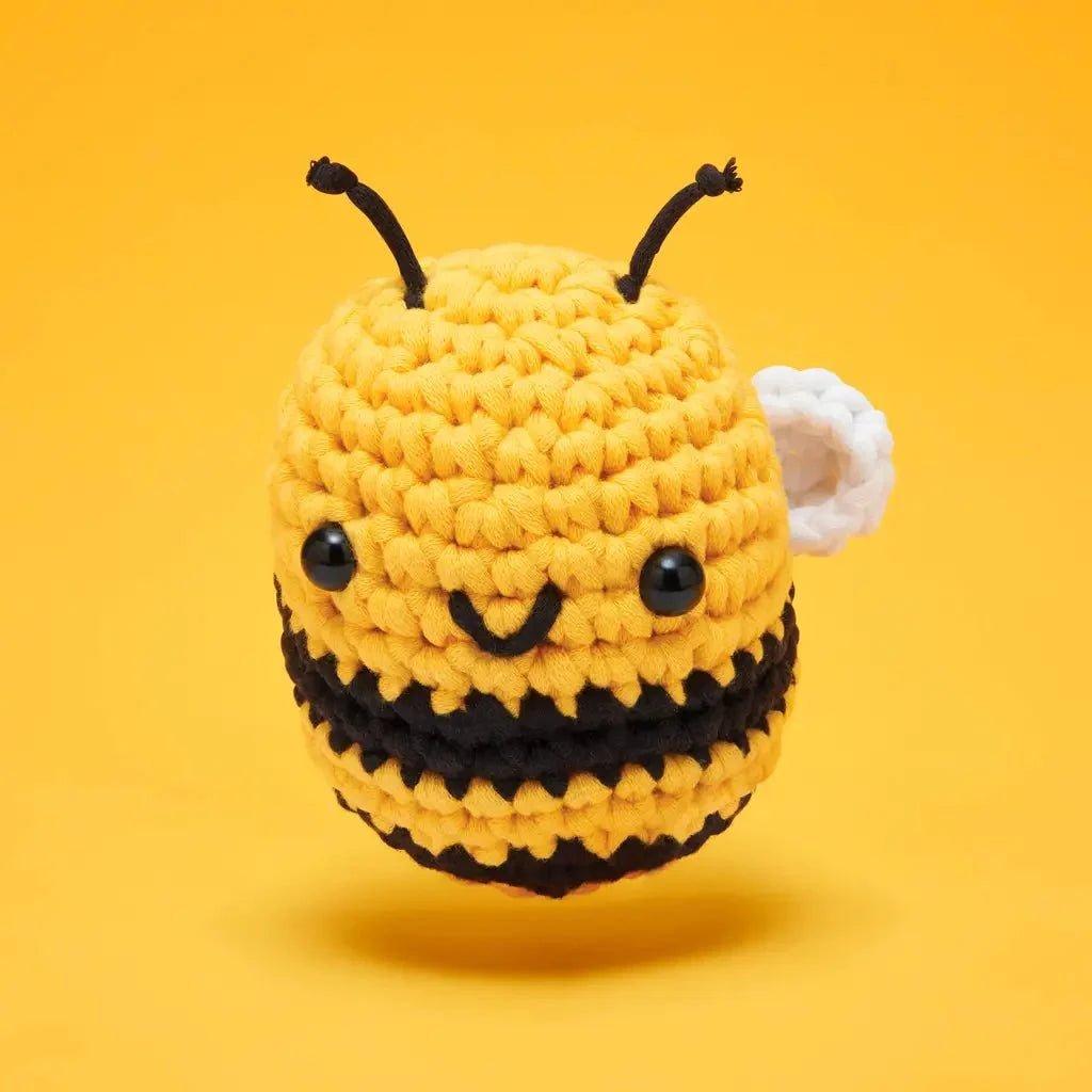 The Woobles Cornelius the Bee Beginner Crochet Kit