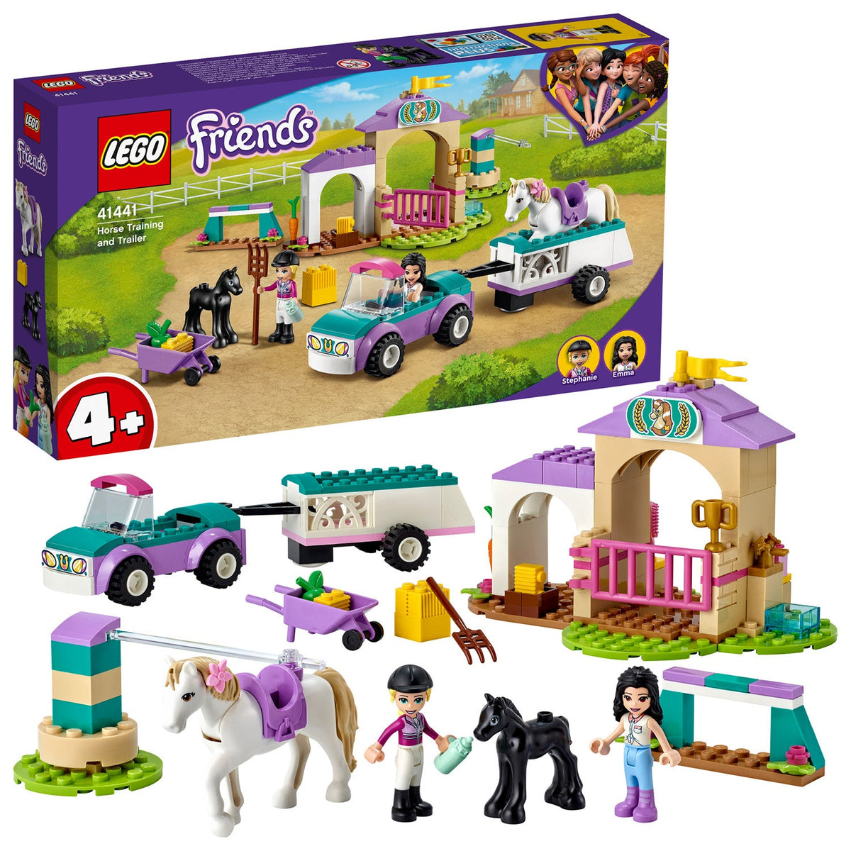 LEGO® Friends™ Horse Training and Trailer