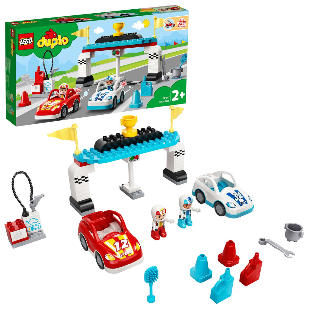 LEGO® DUPLO® Town Race Cars