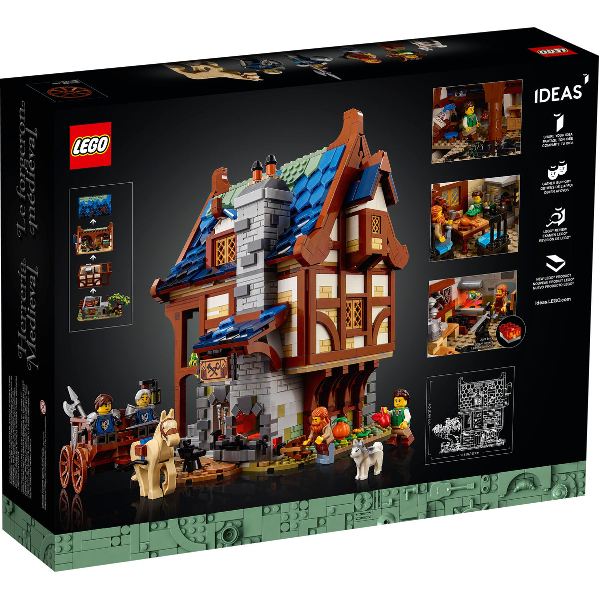 LEGO® Ideas Medieval Blacksmith